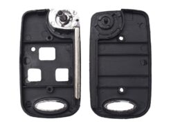 Chiave telecomando per Toyota Avensis Corolla 2002-2010 Yaris Prado Camry Rav4 2 3 Bottoni - KEYYOU Flip 2 3 Buttons Remote Key Shell Case Fob For Toyota Avensis Corolla 2002 2010 4