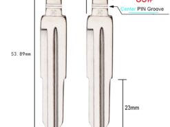 Chiave telecomando per Chevrolet Cruze SPrak Aveo Camaro Equinox Opel - Buick 4 Chiave telecomando per Chevrolet Cruze SPrak Aveo Camaro Equinox Opel - Buick - KEYYOU Flip Car Key Blade No 03 39 40 105 106 126 71 HU100 Blade For 2