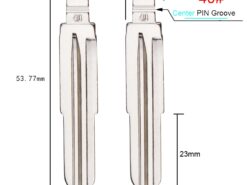 Chiave telecomando per Chevrolet Cruze SPrak Aveo Camaro Equinox Opel - Buick 5 Chiave telecomando per Chevrolet Cruze SPrak Aveo Camaro Equinox Opel - Buick - KEYYOU Flip Car Key Blade No 03 39 40 105 106 126 71 HU100 Blade For 3