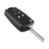 Chiave telecomando per Buick Excelle Verano LaCrosse Regal 2 Chiave telecomando per Buick Excelle Verano LaCrosse Regal - KEYYOU Flip Folding Remote Key Shell 5 Buttons for Buick Excelle Verano LaCrosse Regal Car Alarm