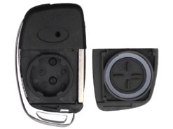 Chiave telecomando per Hyundai Solaris ix35 ix45 ELANTRA Santa Fe HB20 Verna HY15/HY20/TOY40 Blade 3 Bottoni - KEYYOU Flip Remote Car Key Shell Case For Hyundai Solaris ix35 ix45 ELANTRA Santa Fe HB20 5