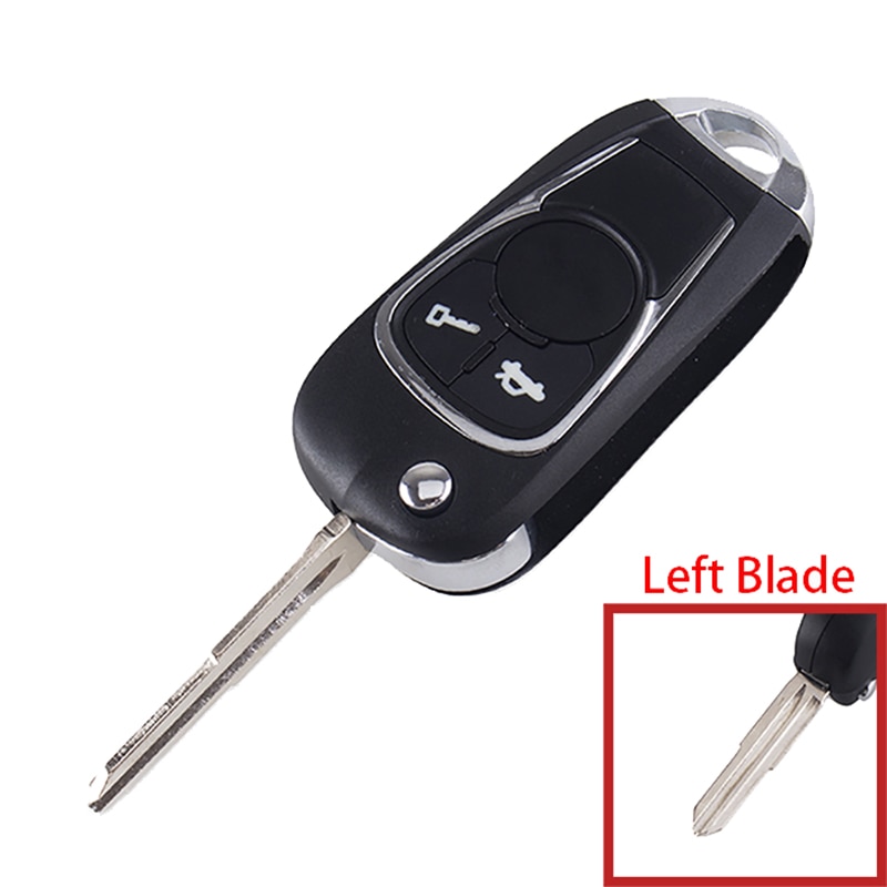 KEYYOU-Fob-For-Chevrolet-Lova-Epica-Spark-Avoe-Car-Key-Blanks-Case-Left-Right-Blade-Auto-2 Chiave telecomando per Chevrolet Lova Epica Spark Avoe 2 Bottoni - KEYYOU Fob For Chevrolet Lova Epica Spark Avoe Car Key Blanks Case Left Right Blade Auto 2