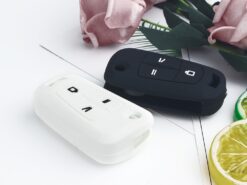 Cover in silicone chiave telecomando per Opel Vauxhall Astra Vectra Corsa Signum - KEYYOU Fold 3 Buttons Remote Silicone Car Key Cover Case Fob For Opel Vauxhall Astra Vectra 4