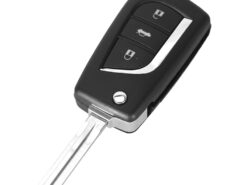 Chiave telecomando per Toyota Corolla RAV4 EX Blank New VIOS Case 2/3 Bottoni - KEYYOU Folding Flip Remote Car Key Shell For Toyota Corolla RAV4 EX Blank New VIOS Case 1