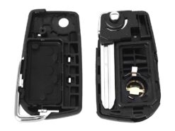 Chiave telecomando per Toyota Corolla RAV4 EX Blank New VIOS Case 2/3 Bottoni - KEYYOU Folding Flip Remote Car Key Shell For Toyota Corolla RAV4 EX Blank New VIOS Case 2