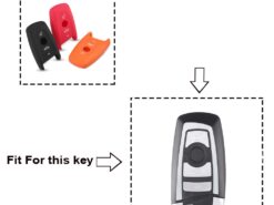 Cover in silicone chiave telecomando per BMW F CAS4 5 7 Series F10 F20 F30 335 328 535 650 - KEYYOU For BMW F CAS4 5 7 Series F10 F20 F30 335 328 535 650 Remote 2