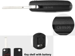 Chiave telecomando per Citroen C2 C3 C4 C5 C6 C8 433Mhz ID46 3 Bottoni VA2/HCA Blade CE0523/Ce0536 ASK/FSK New 4 Chiave telecomando per Citroen C2 C3 C4 C5 C6 C8 433Mhz ID46 3 Bottoni VA2/HCA Blade CE0523/Ce0536 ASK/FSK New - KEYYOU For Citroen C2 C3 C4 C5 C6 C8 433Mhz ID46 3 Buttons Remote Car Key 2
