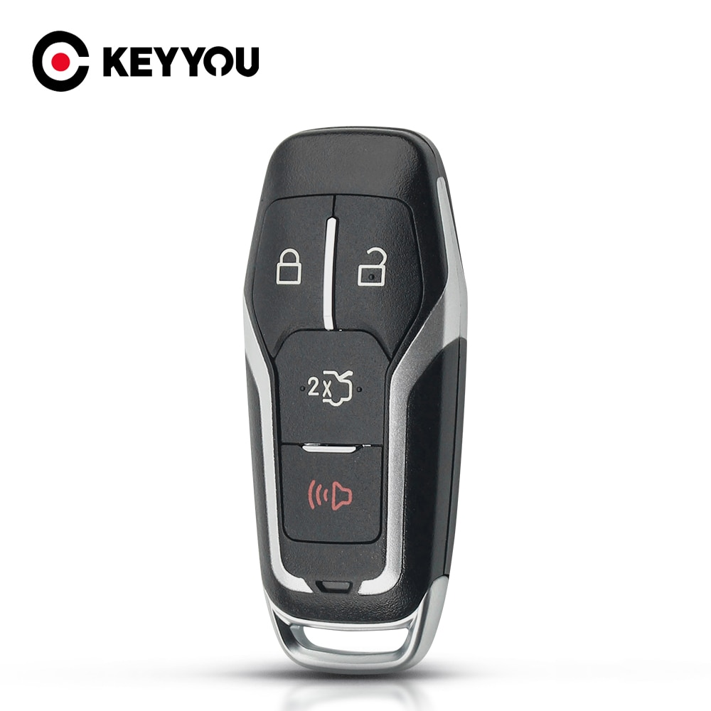 KEYYOU-For-Ford-Fusion-Mondeo-Lincoln-F150-Raptor-Edge-Explorer-3-4-5-Buttons-Smart-Remote-1 Chiave telecomando per Ford Fusion Mondeo Lincoln F150 Raptor Edge Explorer 3/4/5 Bottoni Case Fob 2013-2016 - KEYYOU For Ford Fusion Mondeo Lincoln F150 Raptor Edge Explorer 3 4 5 Buttons Smart Remote 1