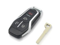 Chiave telecomando per Ford Fusion Mondeo Lincoln F150 Raptor Edge Explorer 3/4/5 Bottoni Case Fob 2013-2016 4 Chiave telecomando per Ford Fusion Mondeo Lincoln F150 Raptor Edge Explorer 3/4/5 Bottoni Case Fob 2013-2016 - KEYYOU For Ford Fusion Mondeo Lincoln F150 Raptor Edge Explorer 3 4 5 Buttons Smart Remote 2