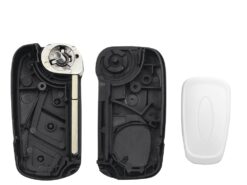 Chiave telecomando per Ford KA 3 Buttons Remote Folding Key Housing Case Holder 2008-2016 7 Chiave telecomando per Ford KA 3 Buttons Remote Folding Key Housing Case Holder 2008-2016 - KEYYOU For Ford KA 3 Buttons Remote Folding Key Housing Case Holder 2008 2016 Flip Car 5