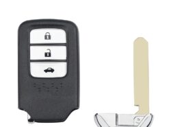 Chiave telecomando per Honda City Jazz Civic Grace HON66 Blade ID47 Chip 434Mhz FCCID KR5V2X - KEYYOU For Honda City Jazz Civic Grace HON66 Blade ID47 Chip 434Mhz FCCID KR5V2X 3 Buttons 2
