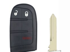 Chiave telecomando per Jeep Compass Grand Cherokee Dodge Ram 1500 Journey Charger Dart Challenger Durango Smart Key 3 Bottoni - KEYYOU For Jeep Compass Grand Cherokee Dodge Ram 1500 Journey Charger Dart Challenger Durango Smart Key 3