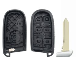 Chiave telecomando per Jeep Compass Grand Cherokee Dodge Ram 1500 Journey Charger Dart Challenger Durango Smart Key 3 Bottoni - KEYYOU For Jeep Compass Grand Cherokee Dodge Ram 1500 Journey Charger Dart Challenger Durango Smart Key 4