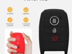 Chiave telecomando per Kia K2 K3 K4 K5 Forte Cerato Sportage 2014 3 Bottoni 4 Chiave telecomando per Kia K2 K3 K4 K5 Forte Cerato Sportage 2014 3 Bottoni - KEYYOU For Kia K2 K3 K4 K5 Forte Cerato Sportage 2014 Smart Car Key Shell Case 2