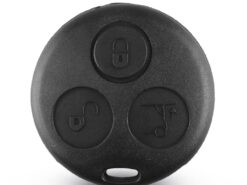 Chiave telecomando per Mercedes Benz SMART Fortwo 450 Forfour Roadster 3 Bottoni 4 Chiave telecomando per Mercedes Benz SMART Fortwo 450 Forfour Roadster 3 Bottoni - KEYYOU For Mercedes Benz SMART Fortwo 450 Forfour Roadster 3 Buttons Umcut Blank Blade Remote Key 2