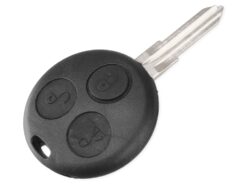 Chiave telecomando per Mercedes Benz SMART Fortwo 450 Forfour Roadster 3 Bottoni 5 Chiave telecomando per Mercedes Benz SMART Fortwo 450 Forfour Roadster 3 Bottoni - KEYYOU For Mercedes Benz SMART Fortwo 450 Forfour Roadster 3 Buttons Umcut Blank Blade Remote Key 3
