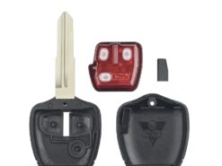 Chiave telecomando per Mitsubishi Outlander Pajero Triton ASX Lancer Shogun MIT8 MIT11 Blade 2 3 Bottoni 433Mhz ID 46 Chip - KEYYOU For Mitsubishi Outlander Pajero Triton ASX Lancer Shogun MIT8 MIT11 Blade 2 3 Buttons Car 3