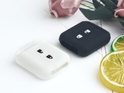 Cover in silicone chiave telecomando per Nissan Micra K12 Note Navara Qashqai J10 Primera Almera Sunny X-Trail 2B Rubber