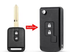 Chiave telecomando per Nissan Remote Key Shell Case Fob Pathfinder Navara 350Z Elgrand 2 Bottoni 3 Chiave telecomando per Nissan Remote Key Shell Case Fob Pathfinder Navara 350Z Elgrand 2 Bottoni - KEYYOU For Nissan Remote Key Shell Case Fob Pathfinder Navara 350Z Elgrand 2 Buttons Sunny New 1