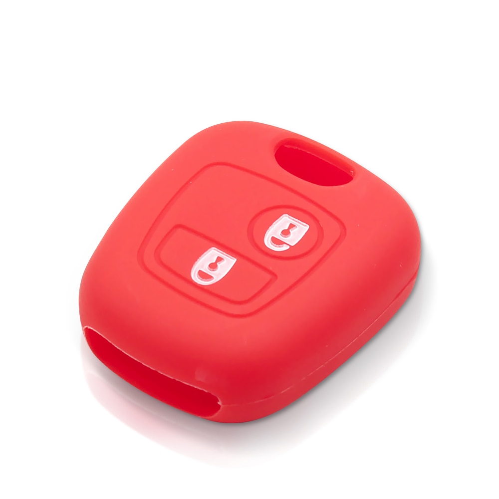 KEYYOU-For-Peugeot-107-206-307-207-408-Key-Protector-Holder-Shell-2-Buttons-Silicone-Rubber-3 Cover in silicone chiave telecomando per Peugeot 107 206 307 207 408 - KEYYOU For Peugeot 107 206 307 207 408 Key Protector Holder Shell 2 Buttons Silicone Rubber 3