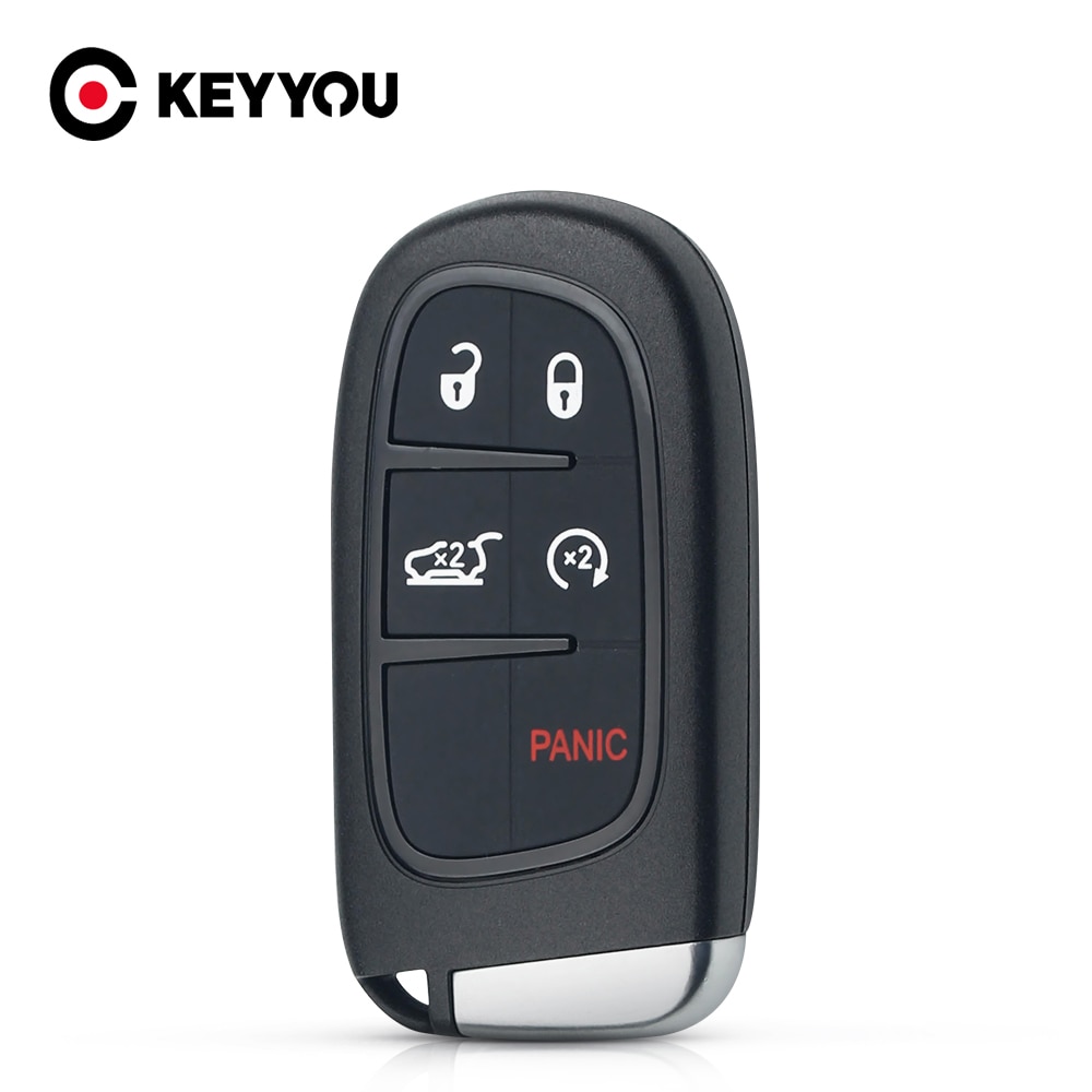KEYYOU-For-RAM-1500-2500-3500-For-Jeep-Cherokee-DODGE-RAM-Durango-Chrysler-Replacement-3-4-1 Chiave telecomando per Jeep Cherokee DODGE RAM Durango Chrysler 3/4/5 Bottoni RAM 1500 2500 3500 - KEYYOU For RAM 1500 2500 3500 For Jeep Cherokee DODGE RAM Durango Chrysler Replacement 3 4 1