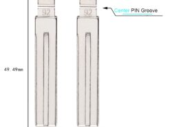 Chiave telecomando per Ssangyong Kyron Korando C200 S170 ACTYON KYRON REXTON 4 Chiave telecomando per Ssangyong Kyron Korando C200 S170 ACTYON KYRON REXTON - KEYYOU For Ssangyong Kyron Korando New Actyon C200 S170 ACTYON KYRON REXTON Switchblade Uncut Flip Key 2