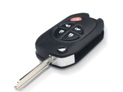 Chiave telecomando per TOYOTA SIENNA Tundra 2004 2005 2006 2007 2008 2009 2010-2015 4 1 5 Bottoni - KEYYOU For TOYOTA SIENNA Tundra 2004 2005 2006 2007 2008 2009 2010 2015 Remote Car Key 3