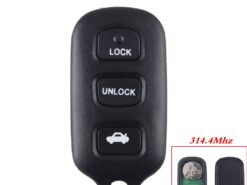 Chiave telecomando per Toyota Avalon 1998 1999 2000 2001 2002 2003 2004 314.4Mhz HYQ12BBX HYQ12BAN 3 3 1 4 Bottoni - KEYYOU For Toyota Avalon 1998 1999 2000 2001 2002 2003 2004 Keyless Entry 314 4Mhz HYQ12BBX 1
