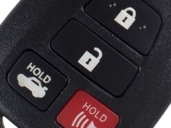 Chiave telecomando per Toyota Camry 2012 2013 2014 2015 2016 2017 HYQ12BDM 4 Bottoni 314.4Mhz G Chip - KEYYOU For Toyota Camry 2012 2013 2014 2015 2016 2017 HYQ12BDM Keyless Entry Remote Car Key 3