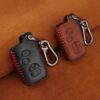Cover chiave telecomando per Toyota Prius Land Cruiser Avalon Prado 2/3/4 Bottoni - KEYYOU For Toyota Prius Land Cruiser Avalon Prado Leather Car Key Keychain Covers Key Case Bag
