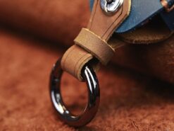 Cover chiave telecomando per Subaru Forester Impreza Outback WRX BRZ XV 2 Bottoni - KEYYOU Genuine Leather Car Key Cover Protector Case For Subaru Forester Impreza Outback WRX BRZ XV 3