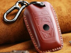 Cover chiave telecomando per BMW 1 3 5 6 7 Series X3 X4 6 Cover chiave telecomando per BMW 1 3 5 6 7 Series X3 X4 - KEYYOU Genuine Leather Car Key Holder Key Cover Key Bag Key Case For BMW 1 3 4