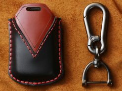 Cover chiave telecomando per Honda XRV Vezel HRV CRV CR-V Accord Civiv Spirior Fit JAZZ Jade Pilot City - KEYYOU Genuine Leather Car Remote Key Case Cover For Honda XRV Vezel HRV CRV CR V 4