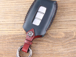 Chiave telecomando per Kia K5 Sportage For Hyundai I30 Ix35 Equus Genesis Velo 3 Bottoni 4 Chiave telecomando per Kia K5 Sportage For Hyundai I30 Ix35 Equus Genesis Velo 3 Bottoni - KEYYOU Genuine Leather Remote Key Shell Cover For Kia K5 Sportage For Hyundai I30 Ix35 Equus 2