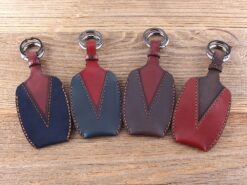 Chiave telecomando per Kia K5 Sportage For Hyundai I30 Ix35 Equus Genesis Velo 3 Bottoni 7 Chiave telecomando per Kia K5 Sportage For Hyundai I30 Ix35 Equus Genesis Velo 3 Bottoni - KEYYOU Genuine Leather Remote Key Shell Cover For Kia K5 Sportage For Hyundai I30 Ix35 Equus 5