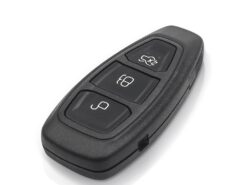 Chiave telecomando per Ford Focus C-Max Mondeo Kuga Fiesta HU101 3 Bottoni - KEYYOU Key Shell Cover Fob 3 Buttons For Ford Focus C Max Mondeo Kuga Fiesta Replacement 2