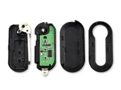 Chiave telecomando per Fiat 500L MPV Punto Ducato Qubo 2010-2017 DelphiBSI PCF7946 Chip - KEYYOU Keyless Entry Car Remote Key Fob 433MHz For Fiat 500L MPV Punto Ducato Qubo 2010 3