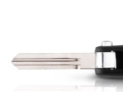 Chiave telecomando per Nissan Altima Maxima Sentra Versa - KEYYOU Mdified 4 Buttons Uncut Blank Remote Flip Folding Key Shell Case Fob for Nissan Altima 3