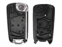 Chiave telecomando per Nissan Altima Maxima Sentra Versa - KEYYOU Mdified 4 Buttons Uncut Blank Remote Flip Folding Key Shell Case Fob for Nissan Altima 4