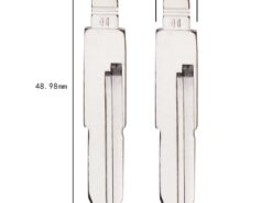 Chiave telecomando per Trumpchi #41 - KEYYOU Metal Blank Uncut Flip KD Remote Key Blade Type 41 For Trumpchi 2