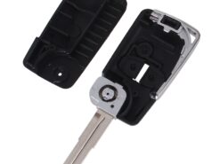 Chiave telecomando per Mitsubishi Lancer Outlander 3 Bottoni 6 Chiave telecomando per Mitsubishi Lancer Outlander 3 Bottoni - KEYYOU Modified 3 Buttons Flip Folding Remote Car Key Shell Case For Mitsubishi Lancer Outlander Uncut 4
