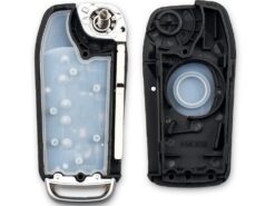 Chiave telecomando per Ford Focus 3 Fiesta connect mondeo c max 3 Bottoni - KEYYOU Modified 3 Buttons Flip Folding car Remote Key Shell For Ford Focus 3 Fiesta connect 4