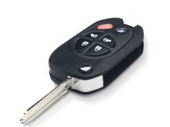 Chiave telecomando per Toyota Sequoia Avalon Solara Tacoma Highlander Sienna Tundra 5 1 6 Bottoni - KEYYOU Modified Flip Car Key Remote Shell Fob For Toyota Sequoia Avalon Solara Tacoma Highlander Sienna 2