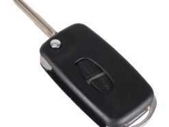 Chiave telecomando per Mitsubishi Grandis Outlander 2 Bottoni - KEYYOU Modified Flip Folding Remote Key Shell Case For Mitsubishi Grandis Outlander With Uncut Blank Blade 2