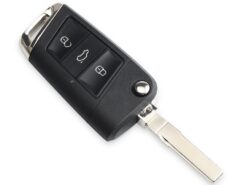 Chiave telecomando per Volkswagen VW Polo Passat B5 Golf MK5 Beetle 3 Bottoni 4 Chiave telecomando per Volkswagen VW Polo Passat B5 Golf MK5 Beetle 3 Bottoni - KEYYOU Modified Flip Remote Key Shell For Volkswagen VW Polo Passat B5 Golf MK5 Beetle 3 2