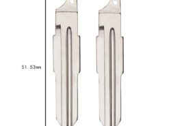 Chiave telecomando per Buick Excelle 61 - KEYYOU NO 61 Key Blade Blank Remote Key Blade FOR Buick Excelle Flip Remote Car Key 2