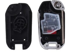 Chiave telecomando per Nissan Altima Maxima Sentra Versa - KEYYOU New 4 Buttons Uncut Blank Remote Flip Folding Key Shell Case Fob for Nissan Altima 4
