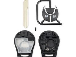 Chiave telecomando per Nissan Juke March Qashqai Sunny Sylphy Tiida X-Trail 2 Bottoni - KEYYOU Remote Car Key Shell Casr Fob For Nissan Juke March Qashqai Sunny Sylphy Tiida X 2