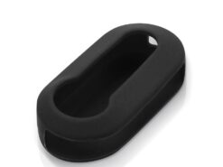 Cover chiave telecomando per Fiat 500 Panda Punto 3 Bottoni - KEYYOU Remote Cover Accessories Silicone Rubber Key Case For Fiat 500 Panda Punto Fob Car Replacement 3