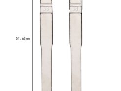 Chiave telecomando per Ford Focus Mondeo CMAX FIESTA GALAX 38 - KEYYOU Remote Folding Flip Uncut Car Key Blade 38 HU101 Blade for Ford Focus Mondeo CMAX 2